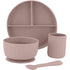 Mikk-Line Silicone Dinner Set Tableware Adobe Rose